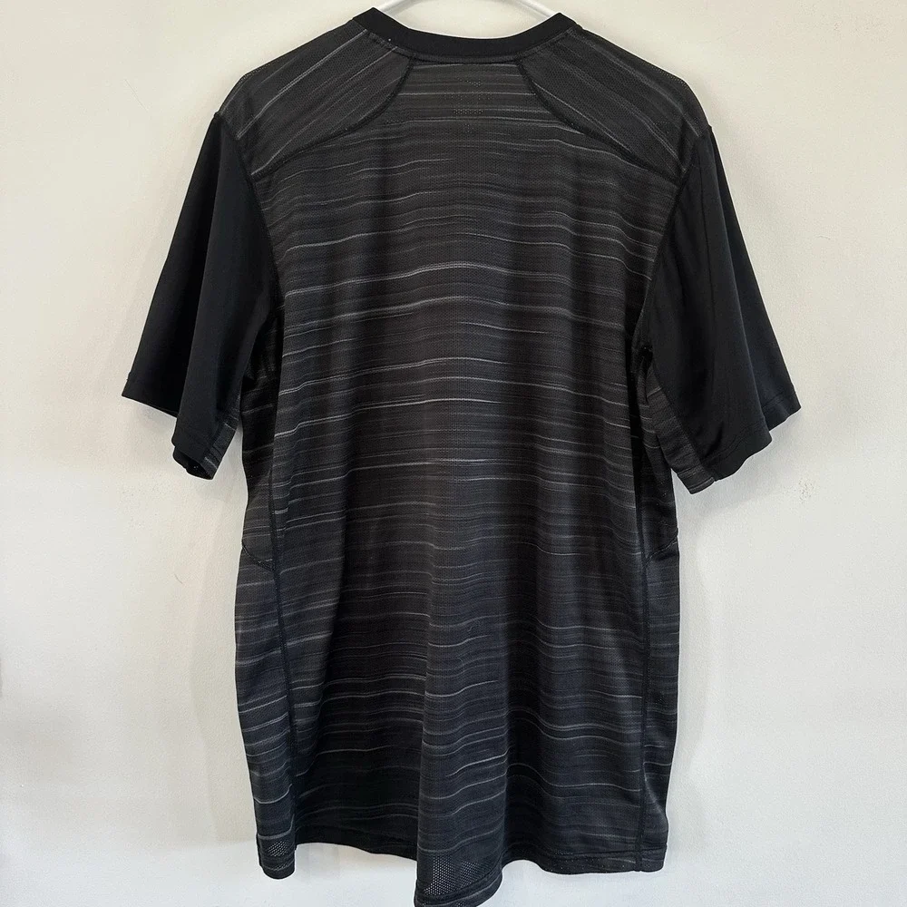 Washington‎ Nike Dri-Fit Short Sleeve Shirt Men's Black XL Gray Athletic Workout